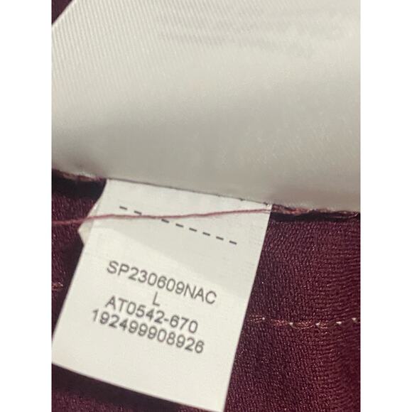 Nike Jordan Jumpman Women’s Sz L Diamond Maroon Basketball Shorts AT0542-670 NWT - Picture 7 of 7